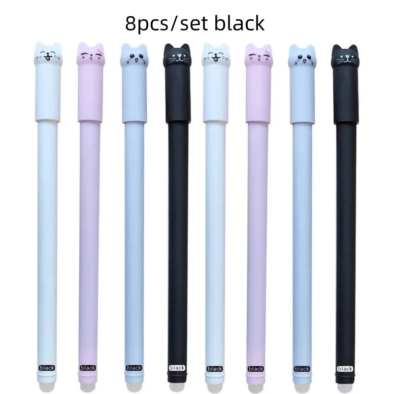 Kreative Katze Löschbare Gelstifte Set 0,5 mm