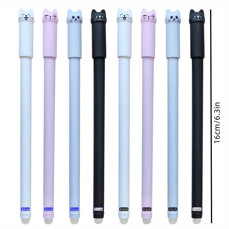 Kreative Katze Löschbare Gelstifte Set 0,5 mm