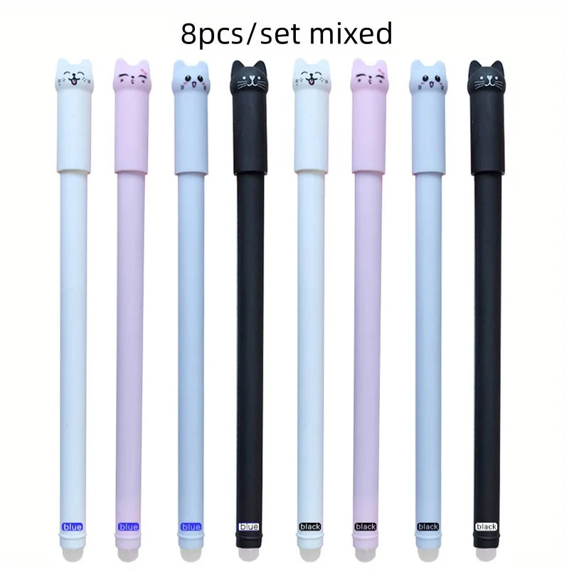 Kreative Katze Löschbare Gelstifte Set 0,5 mm