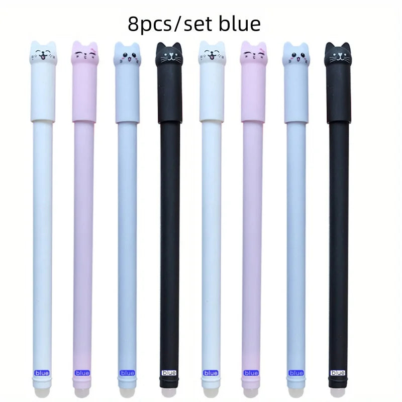 Kreative Katze Löschbare Gelstifte Set 0,5 mm