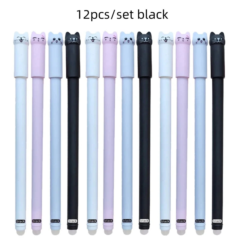 Kreative Katze Löschbare Gelstifte Set 0,5 mm